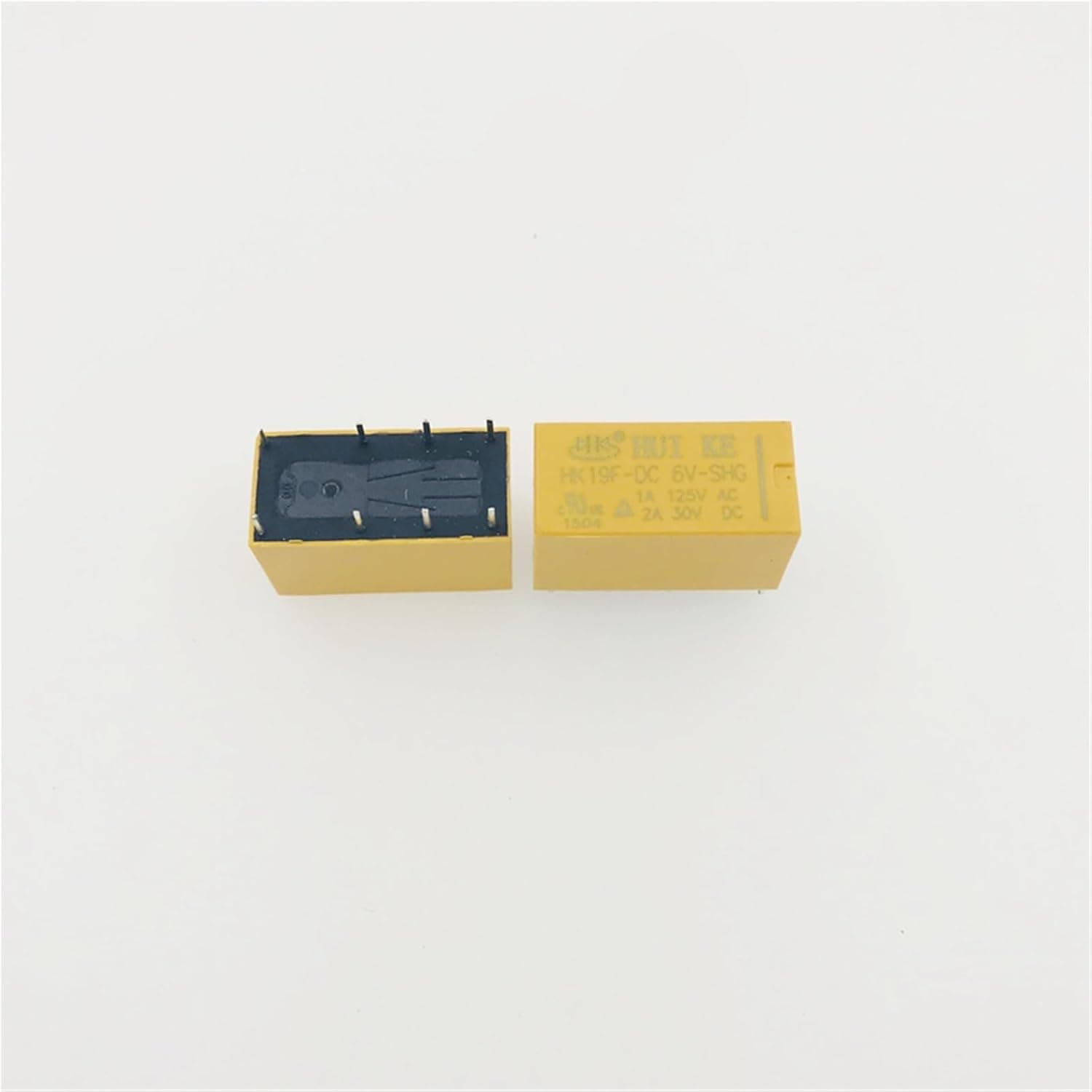HK19F-DC3V DC5V DC6V DC9V DC12V DC24V-SHG 1A 125AVC 30VDC 8PIN Signal Relay 1Pcs(3V)