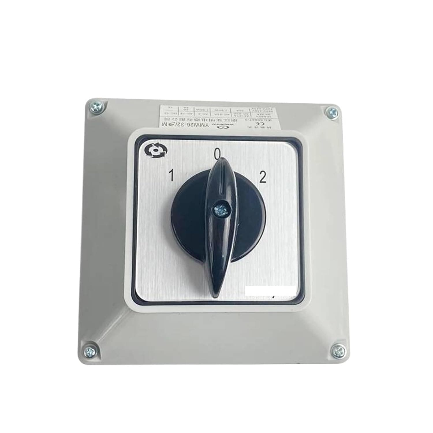 LW26-32/3M Cam Rotary Changeover Switch 32A 3 Phase Position IP65