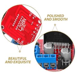 4pcs L298n Motor Driver Module 25w Dc Stepper Controller Board
