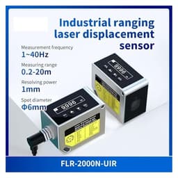 Industrial Distance Sensor Long Distance 20m 50m 100m OLED Analogue 4-20mA/0-10V RS485RS232 Distance Height