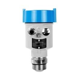 4-20mA Solid Liquid Radar Level Sensor for Wastewater Feed Radar Level Transmitter 80GHZ with Screen Radar Liquid Level Meter 5M(4-20mA RS485,0-5M
