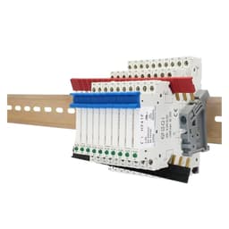 10pcs Rail Relay 5V 12V 24V Slim Module 41F 6A 41F-5-ZS 41F-12-ZS 41F-24-ZS 30VDC(10PCS 5V)