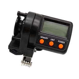 Electronic Fishing Line Counter with Auto Reset, LCD Display and Clamp on Rod Mount for Anglers Who Need Visible Line Length Tracking Digital Fishing