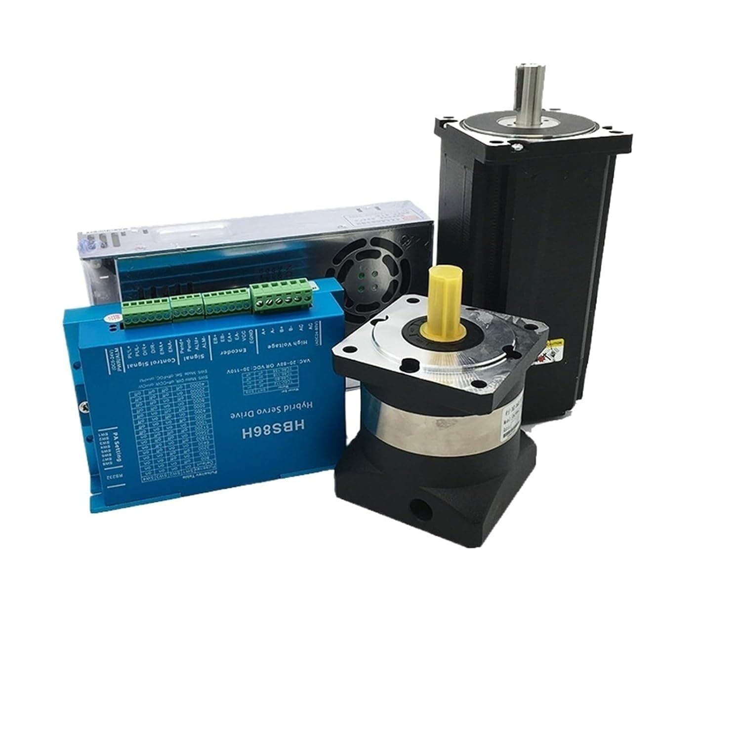 Closed Loop Stepper Motor Kit with 400W Power Supply HBS86H Driver Reducer