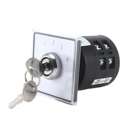 Rotary Changeover Switch 4 Position 12 Terminals 5A LW6Y-2/C121 Screw Type