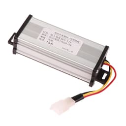 High Efficiency 12V DC Converter 10A 15A 20A 180W for Electric Vehicles, Reliable DC to DC Step Down Power Supply Adapter, Perfect for Automotive Use