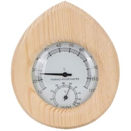 Sauna Temperature Humidity Meter for Indoor Monitoring Wall Hanging