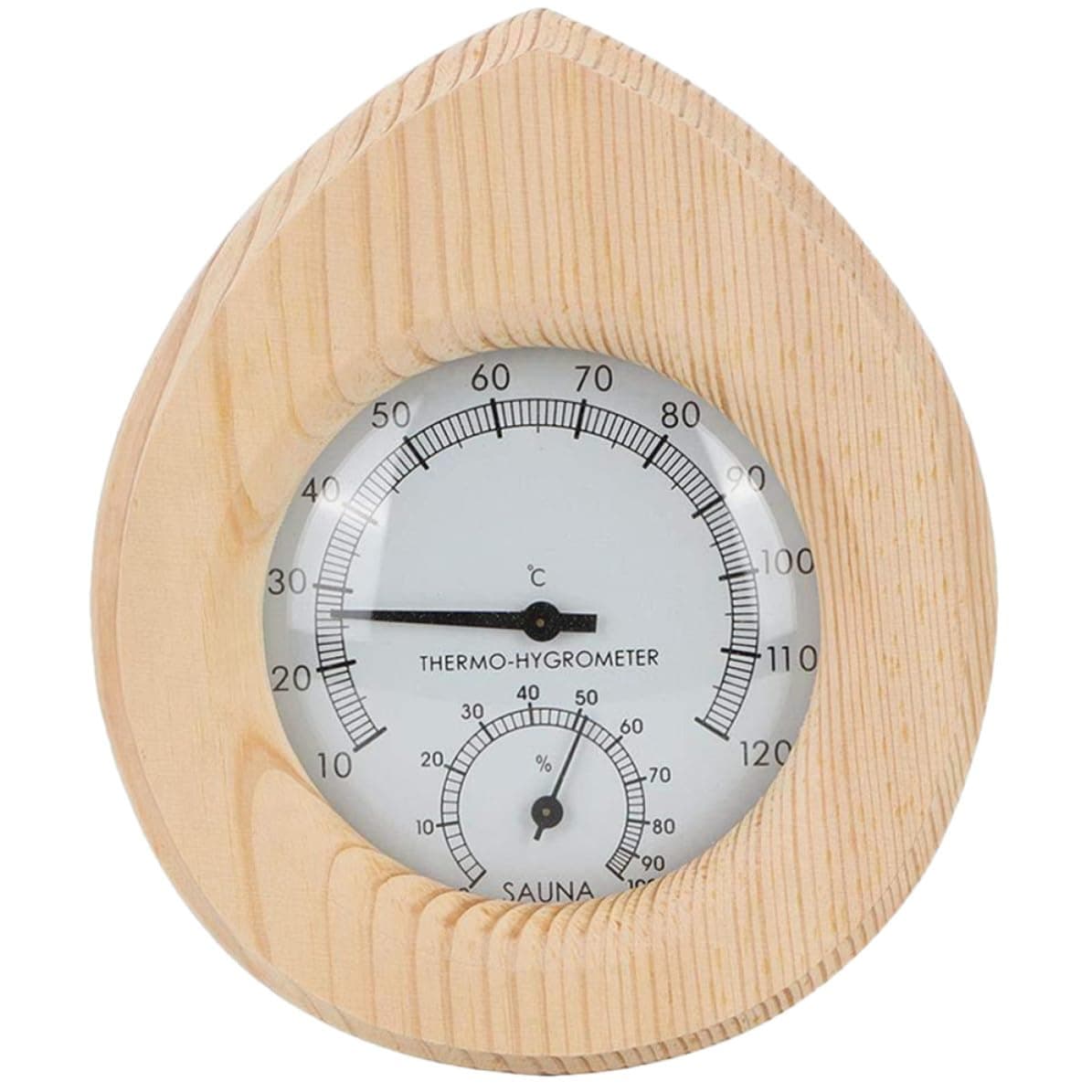 Sauna Temperature Humidity Meter for Indoor Monitoring Wall Hanging