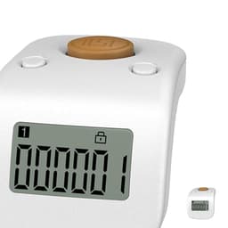 Hemobllo Rechargeable Digital Finger Hand Counter with Ring, 6 Digit