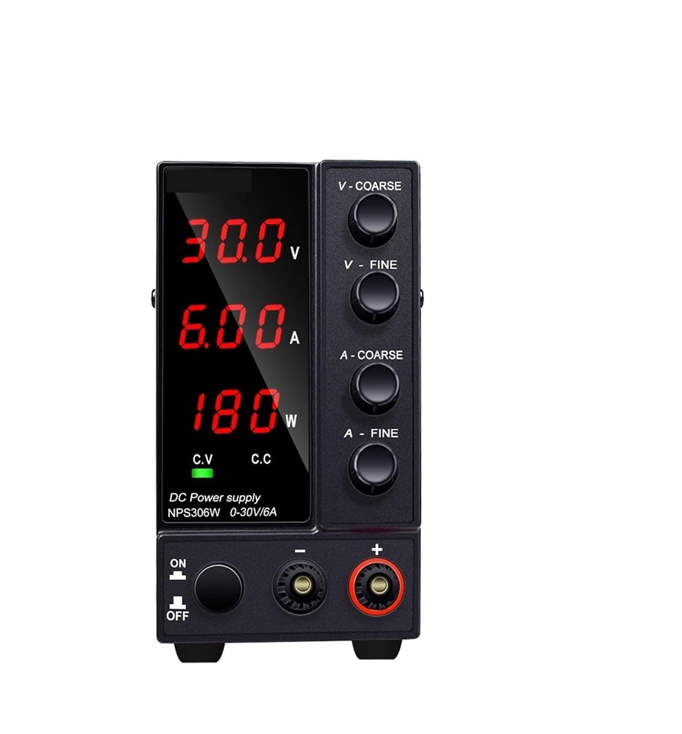 DC Power Supply Variable, Adjustable DC Power Supply 30V 10A LED Lab Power Supply 60V 5A Voltage Regulator Stabilizer Switching Bench Source