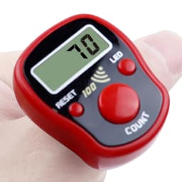 Click Counter - Handheld LED Digital Electronic, Resettable Counting Tool