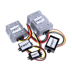 Waterproof 48V to 24V Converter 36V 48V to 24V 1-60A Step Down Solar Inverter Voltage Regulators Module(10A Aluminum L)
