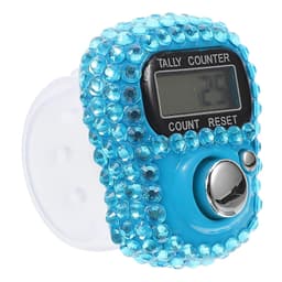 Mini Ring Finger Counter Blue Electronic Digital Tally Counter