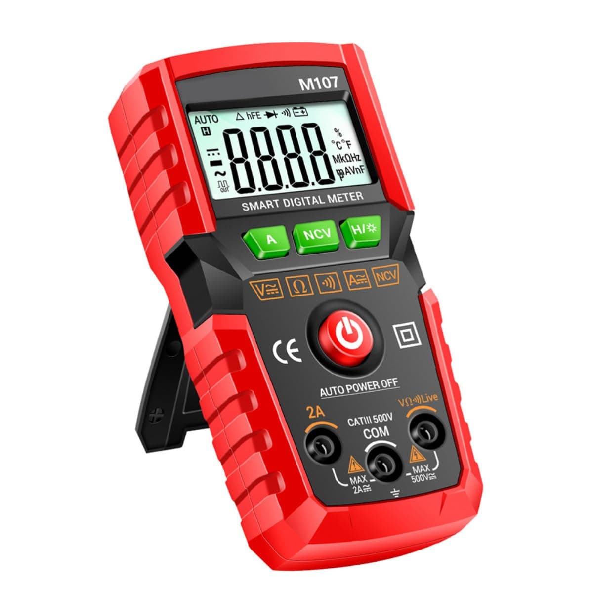 Digital Multimeter Volt Meter Tester 4000 Counts Auto
